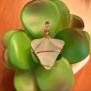Hand Crafted Sea Glass Pendant